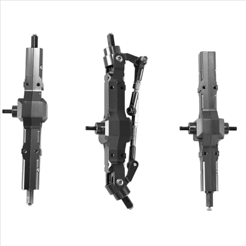 Kompatibel Mit WPL B16 B36 1/16 RC 6WD LKW-Auto-Upgrade-Teile Modifikation Ersatz Aluminiumlegierung Vorder- Und Hinterachsensatz RC Vorder Hinterachse Kompatibel Mit WPL B16 B36 1/16 RC 6WD LKW-Auto-Upgrade-Teile Modifikation Ersatz Aluminiumlegierung Vorder- Und Hinterachsensatz RC Vorder Hinterachse von hjuink