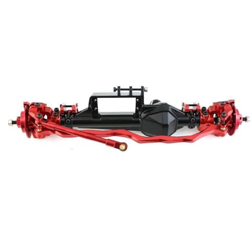 hjuink RC-Achsen-Komplettset Kompatibel Mit Axial Für RBX10 Für Ryft 1/10 RC Crawler Auto Upgrade Teile Zubehör RC Crawler Auto Metall Vorder- Und Hinterachse (Color : 1, Size : Front Axle) von hjuink