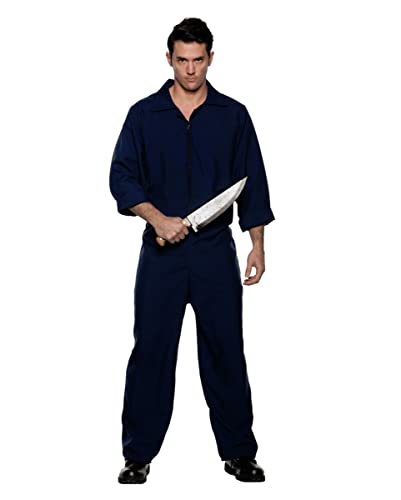 Horror Jumpsuit Kostümanzug als Serienmörder Overall für Halloween One Size von horror-shop