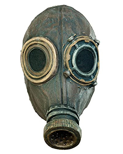 horror-shop Halloween Gas Maske Halbmaske von horror-shop