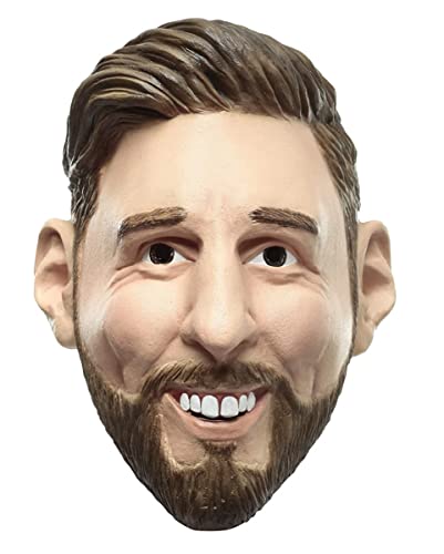 horror-shop Lionel Messi Maske für Fußballfans von horror-shop