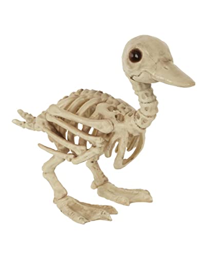 horror-shop Skelett Baby Ente als Deko 19cm von horror-shop