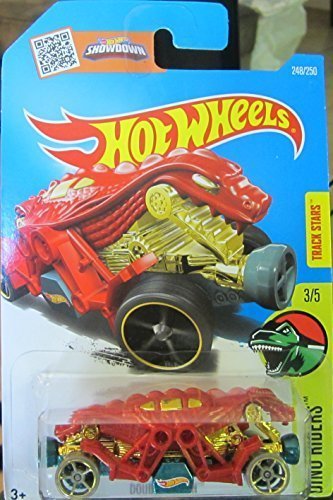 Hot Wheels 2016 Dino Riders Double Demon 248/250, Red von hot wheels