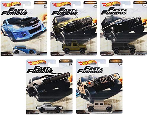 Hot Wheels 2019 Premium Fast & Furious Off-Road Set of 5 von Hot Wheels