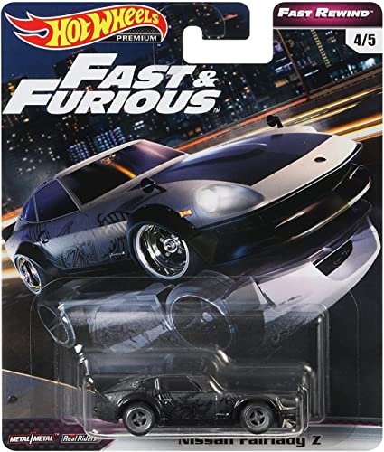 Hot Wheels Fast Rewind Fast & Furious Nissan Fairlady Z 4/5, Dark Gray von hot wheels