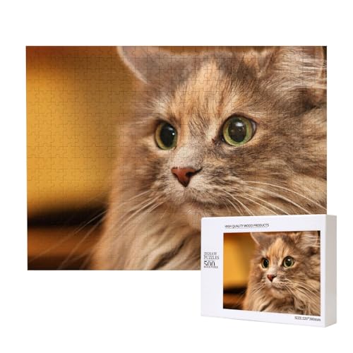 Hübscher Ragamuffin Puzzle für 500 Personen, für Erwachsene und Kinder ab 12 Jahren, anspruchsvolles Puzzle, Puzzlegröße 38 x 52 cm von houhm