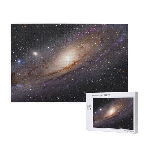 Riesige Galaxie Puzzle 1000 Teile für Erwachsene, Lernspiele, Heimdekorationspuzzle – Denksport-Puzzle 1000 Teile von houhm