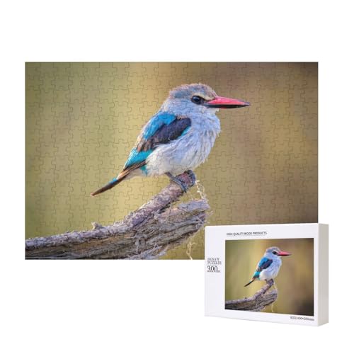 Waldeisvogel 300-teiliges Puzzle, Für Kinder ab 9 Jahren Lernspielzeug-300 Teile 28X40cm von houhm