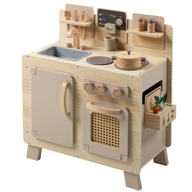 howa® Kinderküche FoodieFun aus Holz, natur/beige von howa