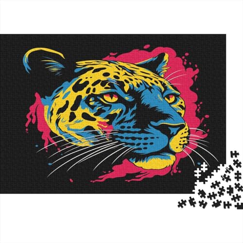 Panther Puzzlespiel 1000 Teile, Puzzle Erwachsene 1000 Teile, Impossible Puzzle GesKükenlichkeitsspiel Für Die Ganze Familie, Puzzle Erwachsene 1000 Teile Puzzel 1000pcs (75x50cm) von hoynyaly