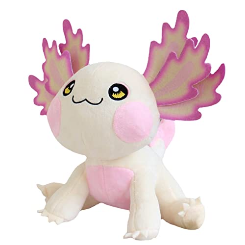 Axolotl Plüschtiere - Weiche süße Axolotl Kuscheltier Axolotl Plushie Kissen,Axolotl Plüschtier Nettes Axolotl Plüschtier Kissen für Kinder Geburtstag Dekoration Huiba von huiba