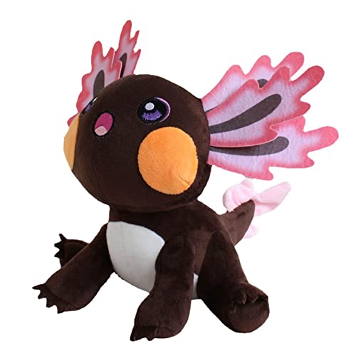 Axolotl Plushie Kissen,Axolotl Gefüllter Plüsch Mexikanischer Salamander Stofftier Plushie - Weiches süßes Axolotl Kuscheltier Kuscheltiere Kissen für Geburtstagsgeschenk für Mädchen Huiba von huiba