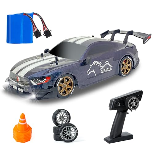 iBlivers Ferngesteuertes Auto, 1:14 Ferngesteuerte Drift Autos mit Proportionale Drosselklappe und Lenkung 4WD GT RC Car Drifting Spielzeug für Erwachsene Jungen Kinder iBlivers Ferngesteuertes Auto, 1:14 Ferngesteuerte Drift Autos mit Proportionale Drosselklappe und Lenkung 4WD GT RC Car Drifting Spielzeug für Erwachsene Jungen Kinder von iBlivers