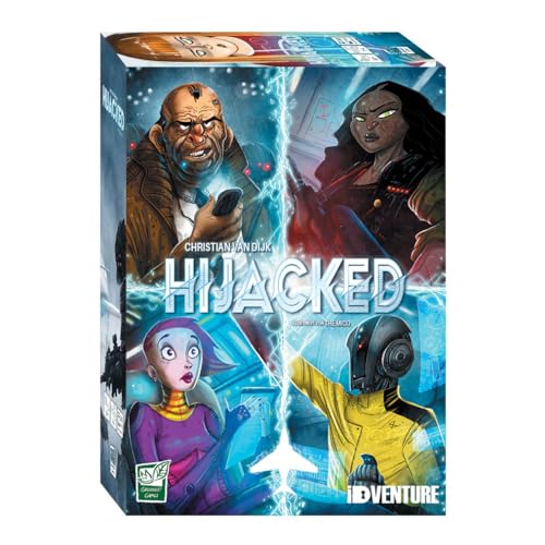 iDventure - Hijacked, Semi-kooperatives Dice-Placement-Eurospiel für 1-4 Spieler von iDventure