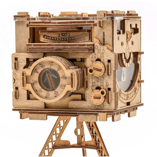 iDventure Cluebox PRO - Sherlocks Photocamera: Puzzlebox Escape Room Spiel - kniffeliges 3D Holzpuzzel Rätselbox - einzigartige Knobelspiele - Brainteaser Box Für Erwachsene und Sequenzielle Puzzle iDventure Cluebox PRO - Sherlocks Photocamera: Puzzlebox Escape Room Spiel - kniffeliges 3D Holzpuzzel Rätselbox - einzigartige Knobelspiele - Brainteaser Box Für Erwachsene und Sequenzielle Puzzle von iDventure