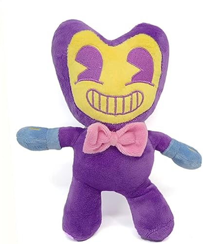 iFii Bendy Plüschtiere and Ink Machine Plüschpuppen Horrorspiel biegsame weiche Kuscheltierpuppe für Kinder (The Bendy 25cm) von iFii