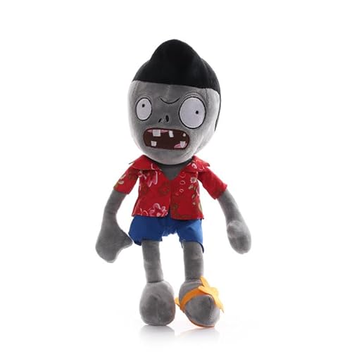 iFii PVZ Cosplay Zombie Plüsch 30cm Disco/Rock/Dance Zombie Stoffpuppe Pflanzen vs Zombies Weiche Puppe Spielzeug Geburtstagsgeschenk für Fans (Disco-Zombie) von iFii