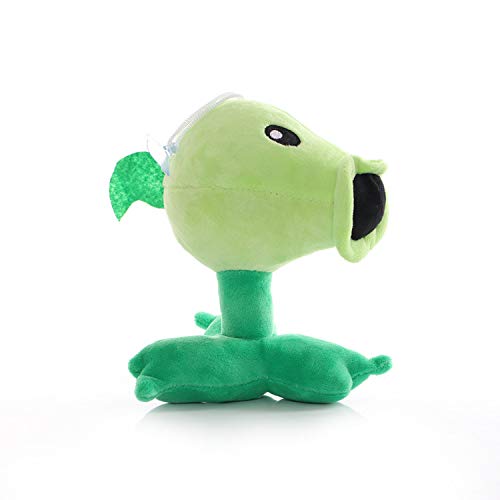 iFii Plants vs Zombies Cattail Plush 2 PVZ Plushies 16cm, Peashooter/Snapdragon/Sunflower/Winter Melone, Stoffpuppe Spielzeug für Kinder (Erbsen) von iFii