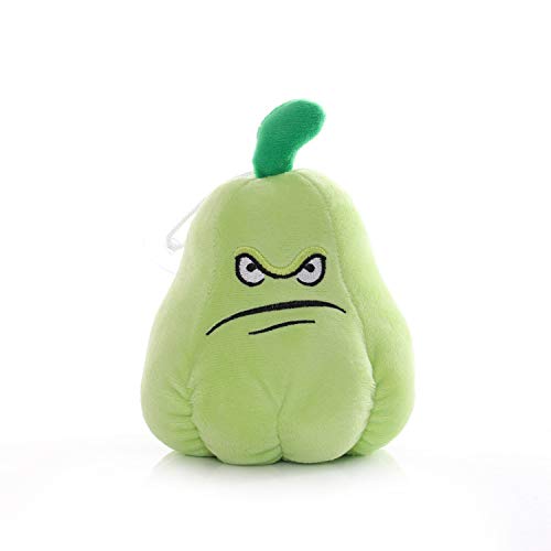 iFii Plants vs Zombies Cattail Plush 2 PVZ Plushies 16cm, Peashooter/Snapdragon/Sunflower/Winter Melone, gefüllte weiche Puppe Spielzeug für Kinder (Angry Melon) von iFii