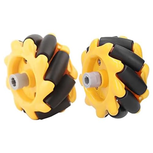 iFutniew Mecanum Wheel 48 mm omnidirektionales Rad Smart Robot Auto Ersatzteile DIY Spielzeug Komponenten von iFutniew