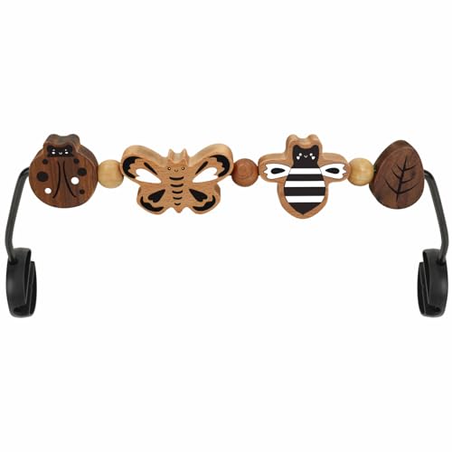 iGRATENS Babywippen-Spielzeugstange – Spielzeugstange für Babywippen Soft & Bliss, einfach anzubringen und zu entfernen, Spielzeug aus Naturholz, spannendes Design für neugierige Babys, Insekten iGRATENS Babywippen-Spielzeugstange – Spielzeugstange für Babywippen Soft & Bliss, einfach anzubringen und zu entfernen, Spielzeug aus Naturholz, spannendes Design für neugierige Babys, Insekten von iGRATENS