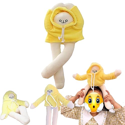 iNelihoo 15 Zoll Plüsch-Bananenmann Banane Puppe Spielzeug Stoffpuppe mit Magnet lustige Mannpuppe Dekompressionsspielzeug Lustige Mann Puppe Dekompression Spielzeug Geburtstagsgeschenk von iNelihoo