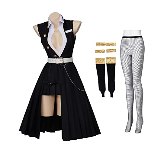 iSHOWcos Damen Uzui Tengen Cosplay Weibliches Kleid Kostüm Uniform Halloween Outfit, Damen, Female-XS von iSHOWcos