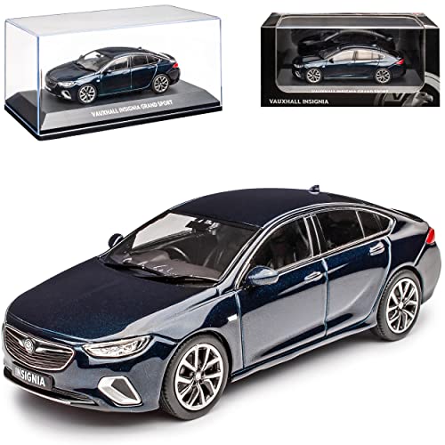 Vauxhall Opel Insignia B Grand Sport Limousine Dunkel Blau Ab 2017 1/43 I-Scale Modell Auto von Iscale