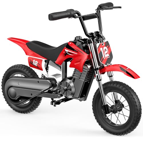 Elektro Motorrad Kinder Rot von iScooter