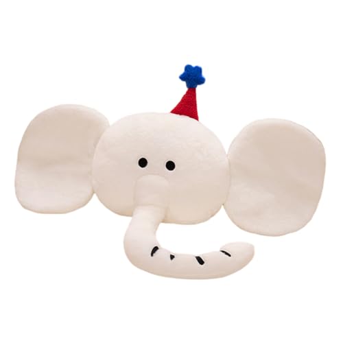 Elefant Plüschtier, Elefant Kuscheltier Stofftier Flauschiges Stofftier Kawaii Elefant, Kuscheltier Ausgestopftes Tier Plüschkissen Gefüllt Spielzeug Geschenk für Kinder Mädchen Jungen von iSpchen