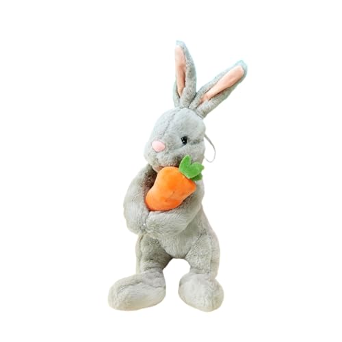 Osterhase Kaninchen Plüschtier Hase Kuscheltier, Häschen Kaninchen Plüschtiere Stofftier Kuscheltier Hasepuppe Stofftierpuppe Plüsch Tierspielzeug Geschenke für Kinder Ostern Valentinstag von iSpchen