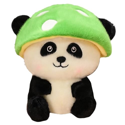 Panda Kuscheltier Panda Panda Flauschiges Plüschtiere Plüschpanda Plüschtier Stofftier Panda Anime Panda Puppe Cartoon Panda Kissen Plüsch Spielzeug Geschenke für Kinder Mädchen Freundin von iSpchen