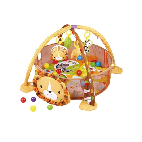 iSpchen Baby Spieldecke Laufstall Faltbarer Baby-Spielzaun Baby Spielmatte Krabbeldecke Erlebnisdecke Spieldecke Lernmatte Babyspielzeug Bauchzeit Activity Decke,#02 von iSpchen