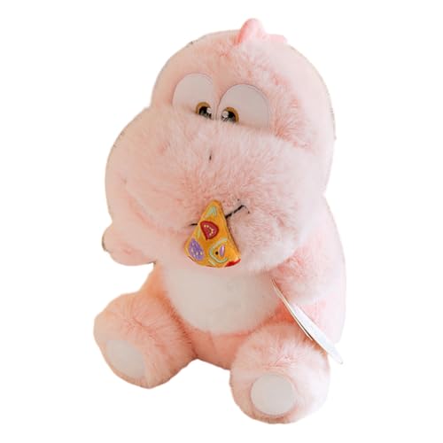 iSpchen plüschtier Dinosaurier Animals Kuscheltier Gemütliches Schmusetier Flauschiges weiche kuscheliges Stofftiere Sofakissen für Kleinkinder Kinder Jungen Mädchen,Rosa, 45cm von iSpchen