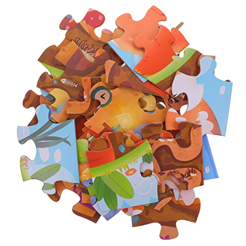 1 Satz Puzzle für kinderbeschäftigung Puzzle brettspiele für knobelspiel logikspiele Rätsel für im Alter von 3-5 Jahren Papierpuzzle ibasenice von ibasenice