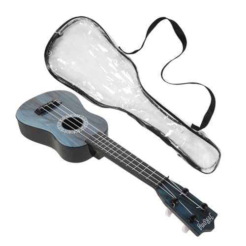 1 Satz Ukulele Spielzeug Kindergitarrenmodell Gitarrenspielzeug Gitarre Für Kinder Kinder-Ukulele-Spielzeug Ukulele Für Kinder Anfänger Kleinkind-Ukulele Sky-Blue Plastik ibasenice von ibasenice