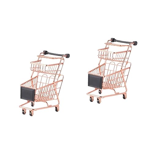 2st Einkaufswagen Für Kinder Trolley-spielset Kinder-einkaufswagen Spielzeughamster Für Kinder Wagoner Kinderwagen Für Kinder Wagenwagen Für Kinder Karrenwagen Für Kinder ibasenice von ibasenice