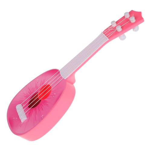 Musikalisches Ukulele Musikspielzeug Für Babys Musikinstrumente, Kleinkinderinstrumente -Banjo Gitarrenkinder Kleine Gitarre Für Plastik Rosa ibasenice von ibasenice