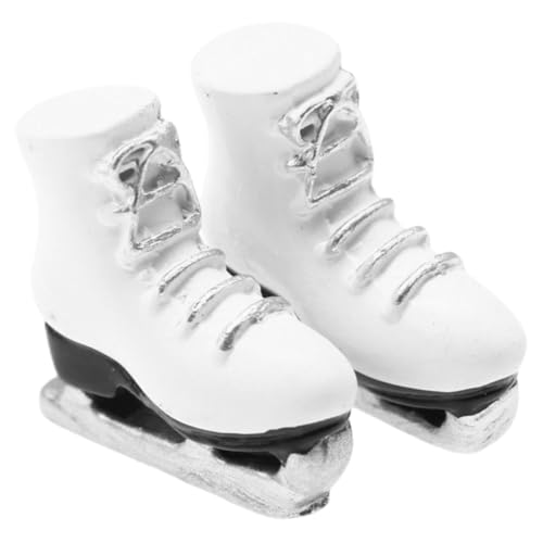 ibasenice 1 Paar Skate Model Doll Versorgung Puppen Skates Mini Skates Für Puppen Skate Für Puppen DIY Skates Für Puppendekorpuppe Mini Dekoration Puppenschuh von ibasenice