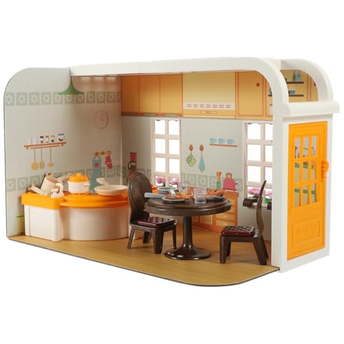 ibasenice 1 Satz 1 12 Küchenspüle modernes Küchenspielzeug 1 12 Küchenmöbel puppenstubenmöbel Dollhouse Furniture Verschleißfestes Miniaturmodell schönes Miniaturmodell Puppenzubehör Plastik von ibasenice