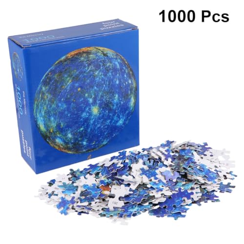 ibasenice 1 Satz 1000 Stück Dekompressions-Puzzle- Puzzle für Erwachsene Erwachsenen Puzzle Funny Toys Labyrinth-Rätsel Puzzlematte Intelligenz-Puzzle- Dekompressionsrätsel von ibasenice