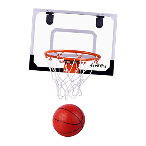 ibasenice 1 Satz Basketball-Set für Kinder Basketballkorb für die Tür Basketballtor für Kinder Sportanzug Kinder Basketball Hoop Indoor Basketballkorb für Kinder Kinderspielzeug Abs von ibasenice