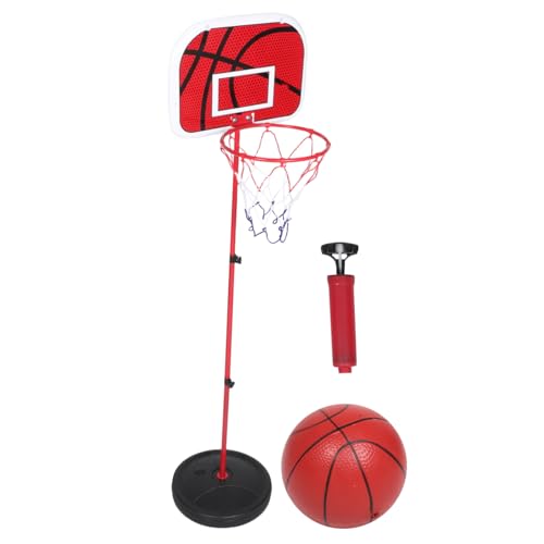 ibasenice 1 Satz Basketballständer Kinder Basketballkorb Verstellbarer Basketballkorb Aktives Spielzeug Basketballspielzeug für Kleinkinder Kinder-Basketball-Spielspielzeug Plastik von ibasenice