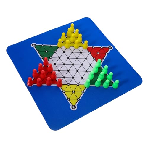 ibasenice 1 Satz Chinesische Dame Schachbretter Jumbo Magnet-schachspiel Planke Schach-Timer Elektronisches Schachbrett Magnetschach Kinderschach Magnetisches Schach Brettspiele Gummi von ibasenice