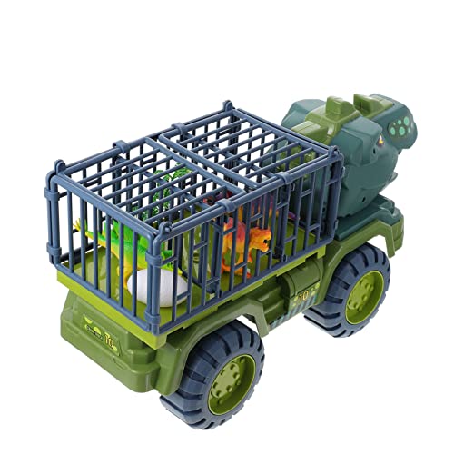 ibasenice 1 Satz Dinosaurier ziehen Auto zurück Mini-Dinosaurier-Figuren Rückzug puppenwagen zabawki stymulujące rozwój Dinosaurier Dinosaurier Auto Plastik Green von ibasenice