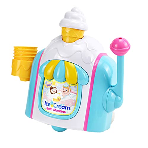 ibasenice Eiscreme Form Seifenblasenmaschine Für Sprudelndes Badespielzeug Für Babys Perfekt Für Die Badewanne Und Den Außenbereich 1 Set Bubble Maker Toy von ibasenice