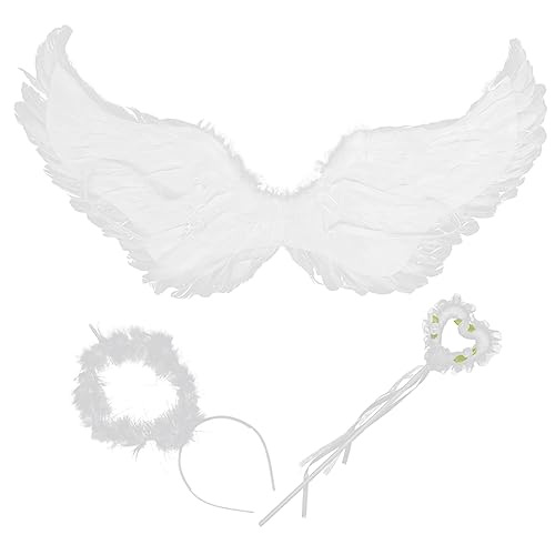 ibasenice 1satz Mädchen Engel Flügel Kostüm Mit Heiligenschein Dekorative Engelsflügel Für Cosplay Und Partys Leichtes Und Realistisches Design Für Damen Für Halloween Und Karneval ibasenice 1satz Mädchen Engel Flügel Kostüm Mit Heiligenschein Dekorative Engelsflügel Für Cosplay Und Partys Leichtes Und Realistisches Design Für Damen Für Halloween Und Karneval von ibasenice