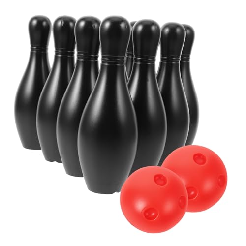 ibasenice 1 Satz Kinderspielzeug Bowlingspiel für Kinder Bowling-Spiele für Kinder Bowlingspiel im Freien familienspiele reisespiel Bowling für Kinder Indoor-Spielzeug für Kinder Sport von ibasenice