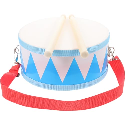 ibasenice 1 Satz Kindertrommel Mit Schlägel Und Riemen Snaredrum Hölzernes Percussion-Musikinstrument Marschtrommelspielzeug Für Kinder Pädagogisches Baby-Musikspielzeug von ibasenice