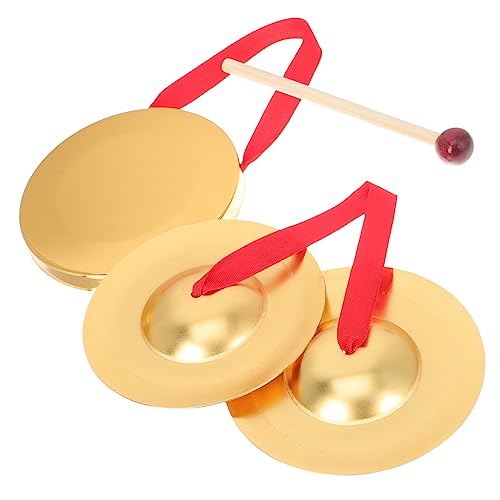 ibasenice 1 Satz Löwentanz-Gong Gongs Musikinstrumente Gongglocke kinderinstrumente musikinstrumente für ktv liefert Interessantes Gonginstrument Schlaggong Legierung von ibasenice